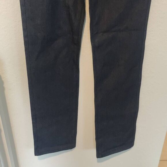WeWoreWhat Jeans Womens Size 26 Dark Wash Straight High Rise Blue Brown - Picture 5 of 12